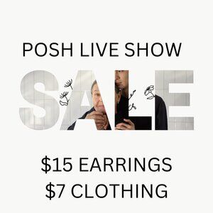 $7 CLOTHING AND $15 EARRINGS